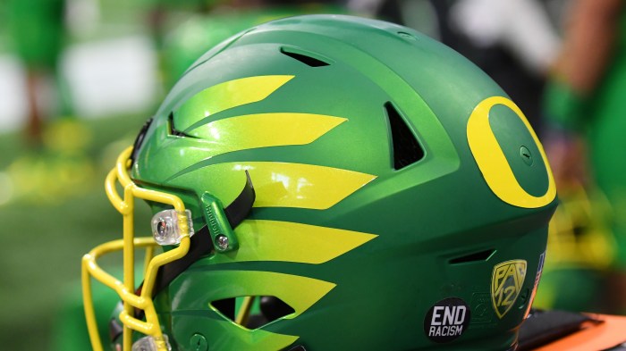 Oregon ducks football helmet for sale