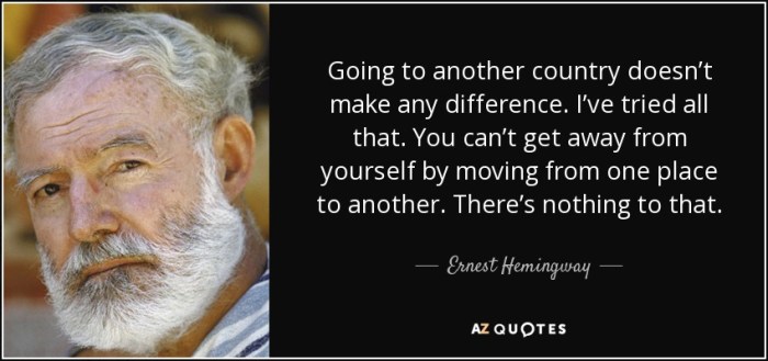 In another country by ernest hemingway