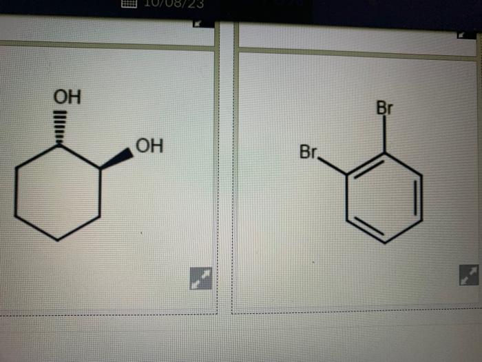 Categorize the compounds below as chiral or achiral.